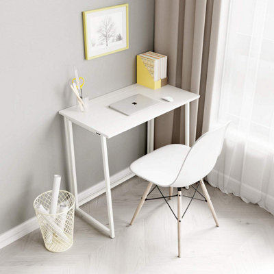 Folding desk white discount