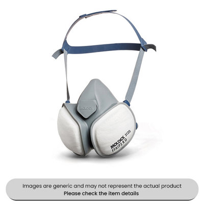 Compact Mask Half Face FFA2P3 R D Lightweight and Comfortable Pack Qty 1