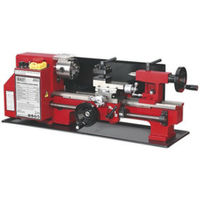 Compact Metalworking Lathe - 300mm Centres - 300W Motor - 230V Power Supply