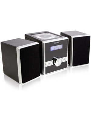 Compact Mini HiFi System with CD Player and Remote Control for Home Audio