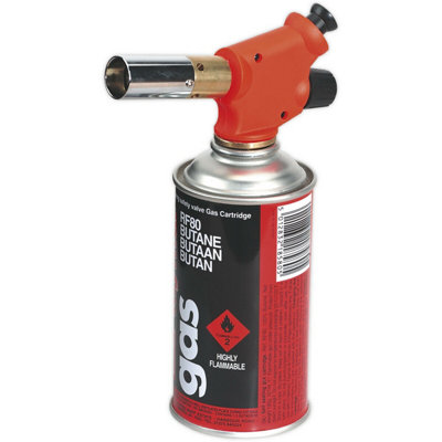 Compact Mini Soldering Blow Torch - Adjustable Flame Head for Versatile Use