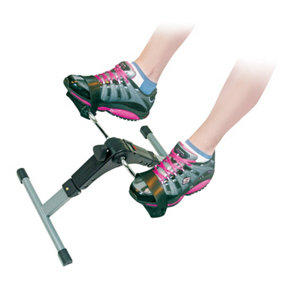 Compact Pedal Exerciser with Digital Display Counter - Low Impact Exercise