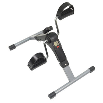 Compact Pedal Exerciser with Digital Display Counter - Low Impact Exercise