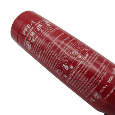 Compact Portable PFE-1 Fire Extinguisher (Muti Purpose Home Vehicle Expired Service Life)