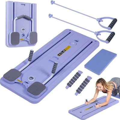 Set Pilates Reformer Avec Planche Et élastiques - Flex Exercise Bands - NEUF