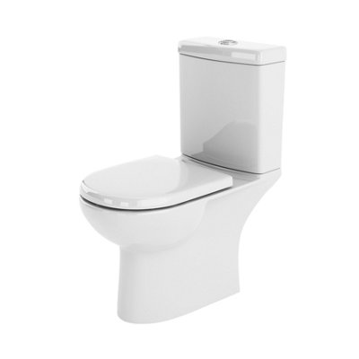 Compact Toilet Pan & Cistern   - 805mm x 360mm x 625mm