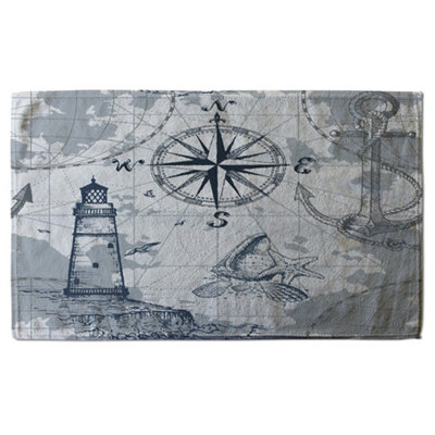 Compass & Map (Bath Towel) / Default Title Price Comparisons | Compare The Build