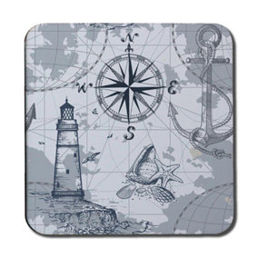 Compass & Map (Coaster) / Default Title