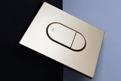 Compatible with grohe flush panel water tank push plate spray gold