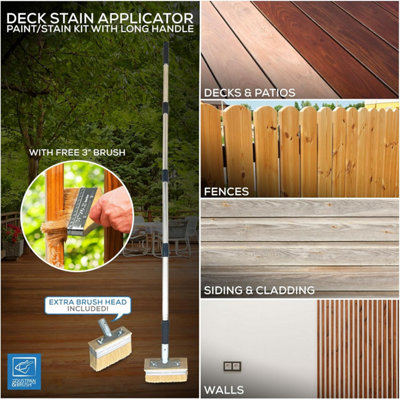 Complete Decking Painting Kit - Stain and Paint Wood Decking Sheds and ...