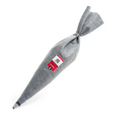 Complete Professional Grouting / Pointing Kit - 10kg Pointing Mortar GREY, 10mm Tuck Pointing Trowel, bag and 80mm mixer