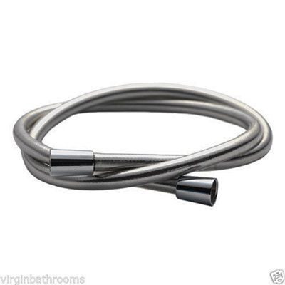 Complete Rectangular Shower Handset Kit With 1.5m Pvc Hose & Adjustable Bracket - 3