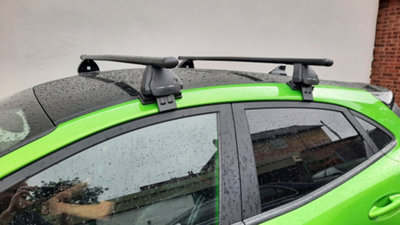 Complete Roof Rack Bar System for Ford Puma 2020- onwards, No Fix Points or Rails