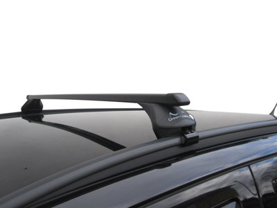 Complete Roof Rack Bar System with Locks for Audi A4 Avant Estate 2008 to 2015