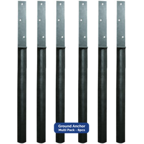 Component Post Stake (6 pack) including hardware