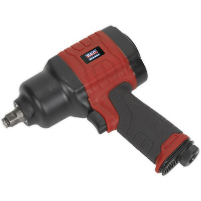 Composite Air Impact Wrench - 1/2 Inch Sq Drive - Lightweight Twin ...