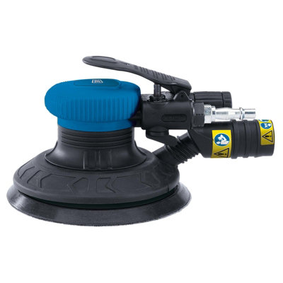 Composite Dual Action Air Sander 150mm Low Noise Variable Speed