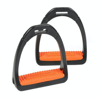 Compositi Childrens/Kids Premium Profile Horse Stirrups Orange (One Size) Price Comparisons | Compare The Build