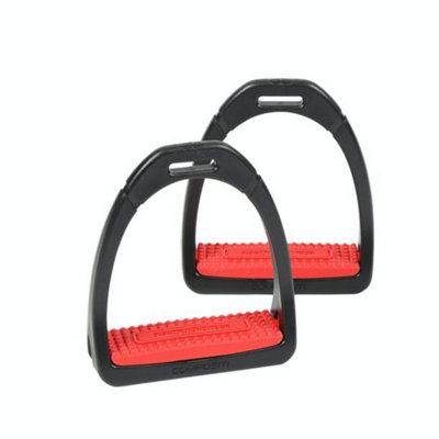 Compositi Childrens/Kids Premium Profile Horse Stirrups Red (One Size) Price Comparisons | Compare The Build