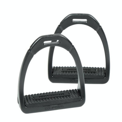 Compositi Unisex Adult Premium Profile Horse Stirrups Black (One Size) Price Comparisons | Compare The Build