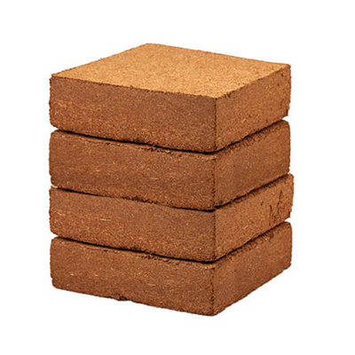 Compost - 2 x 80L Peat Free Coco Compost Compressed Block Boxed - Creates 160L of Compost Simply Add Water - 4