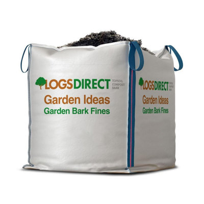 Composted Bark Fines Weed Suppressor Soil Improver Garden Landscaping Dumpy Bag