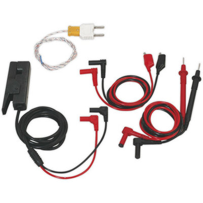 Comprehensive 13 Function Digital Automotive Analyzer with Inductive Coupler and LCD Display