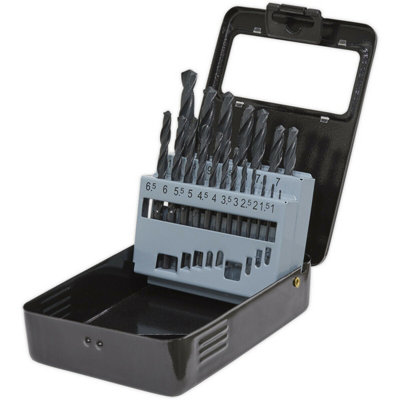 Comprehensive 19 Piece HSS Drill Bit Set - 1mm to 10mm with 118 Degree ...