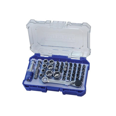 Comprehensive 42-Piece Faithfull Screwdriver Bit and Socket Tool Set for Every DIY Project