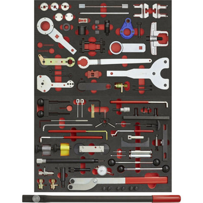 Comprehensive 59 Piece Diesel and Petrol Timing Tool Kit for Belt and ...