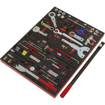 Comprehensive 59 Piece Diesel and Petrol Timing Tool Kit for Belt and ...