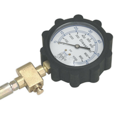 Comprehensive Diesel Engine Compression Test Kit with Glow Plug and Injector Adaptors