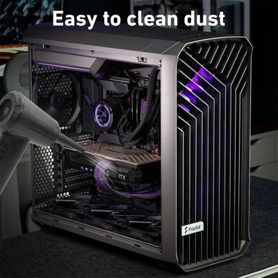 Compressed Air Duster for Computers Protable Cordless Air Blower ...