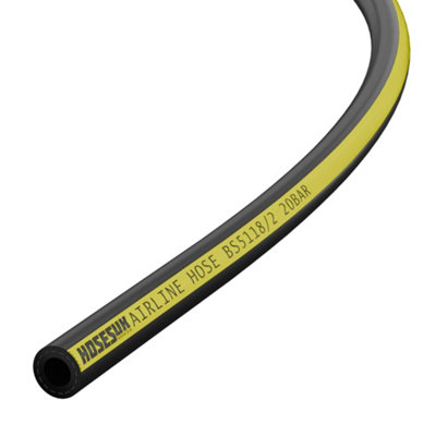 Compressor Airline Hose 6mm, 40 Metres Internal Soft Rubber 300PSI ...