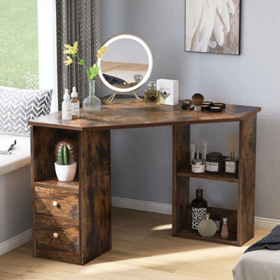 Computer Desk Corner Computer Desk with Large Storage Space Study Desk ...