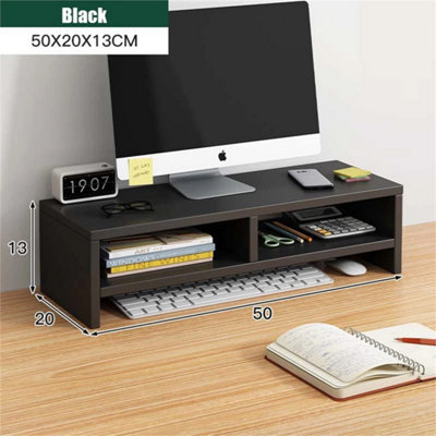 Computer Desktop Monitor Stand Laptop TV Display Screen Shelf Rack Riser