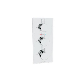 Concealed Triple Thermostatic Shower Mixer Valve - 3 Outlets (Lake)
