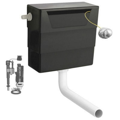 Concealed Toilet Cistern Dual Flush 6L Front Access Side Entry With
