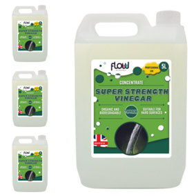 Concentrated Acetic Super Strength Vinegar Eco-Friendly Garden Clearer - 20 Litre
