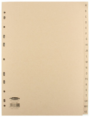 Concord 78202/AZ2 A4 Manilla Index