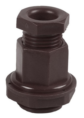 CONCORDIA TECHNOLOGIES - Cable Gland, M20, 7-10.5mm Cable, Black, IP68, Pack of 10