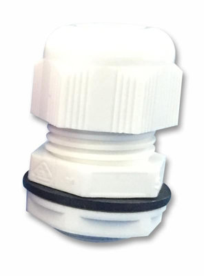 CONCORDIA TECHNOLOGIES - Nylon 6 Cable Glands M12  White 10 Pack