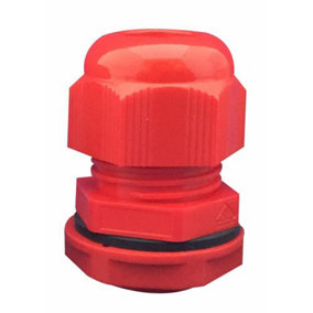 CONCORDIA TECHNOLOGIES - Nylon 6 Cable Glands M20 Red 10 Pack