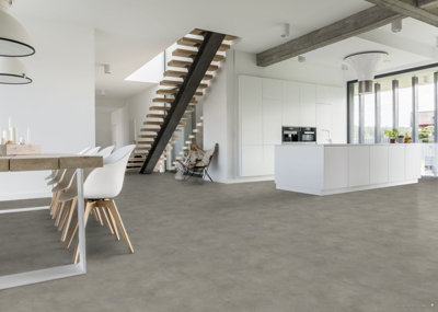 Concrete Effect Vinyl Flooring 5m x4m (20m2)