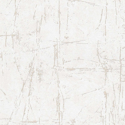 Concrete-effect wallpaper - 0,53 x 10,05 m