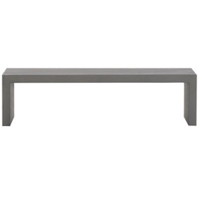 Concrete Outdoor Bench Grey 150 cm TARANTO