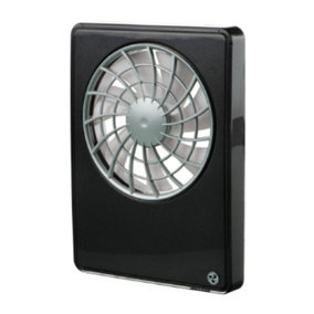 Condensation Control Quiet Extractor Fan Silent with Wifi Control - BLACK SAPPHIRE