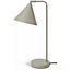 Cone 40cm Metal Table Lamp - Sage