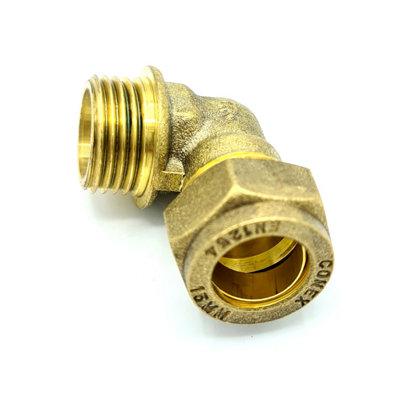 G1/2 Female x 15mm Pipe Compression Fitting Connector