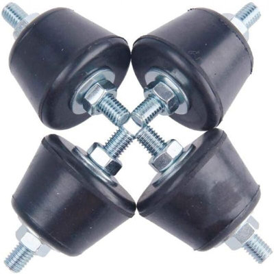 Conical Silent Block For Air Conditioner M8 Anti Vibration Foot With ...